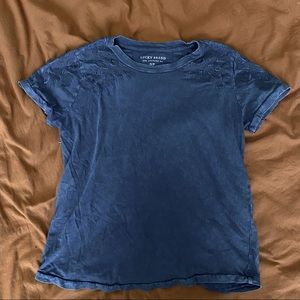 Embroidered Blue Shirt